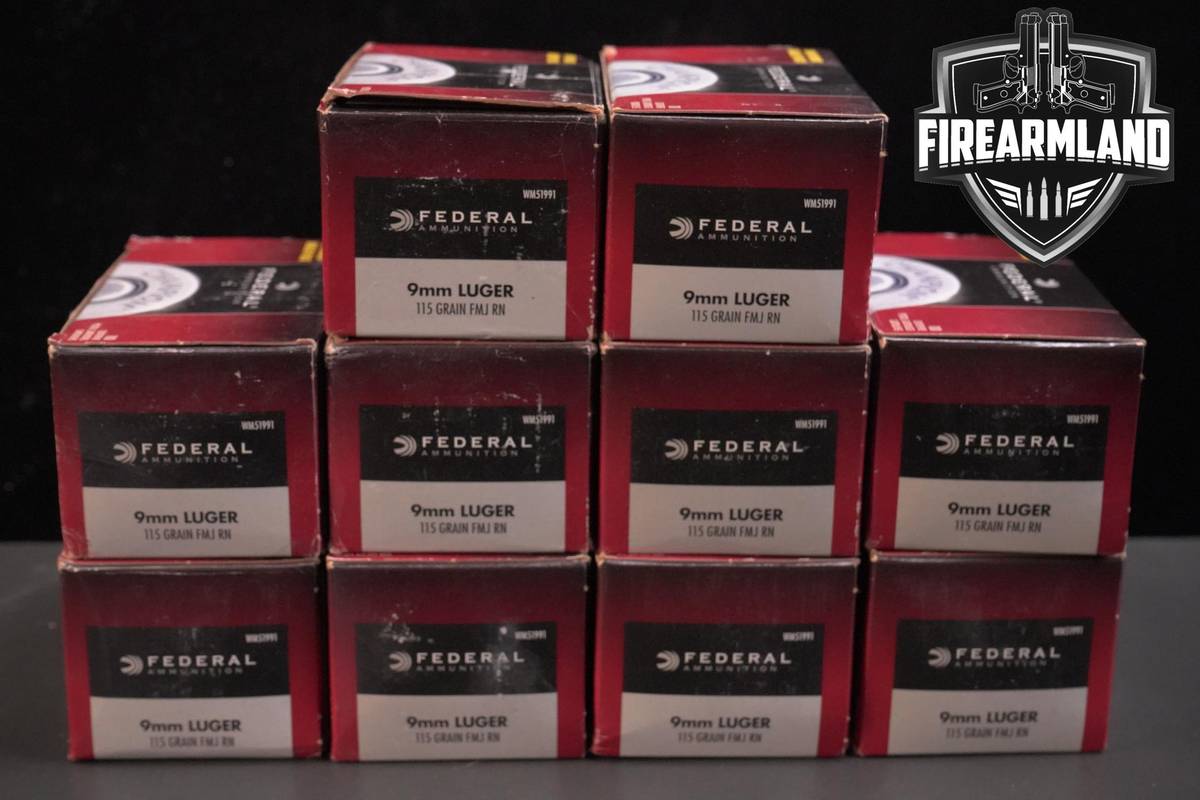 1000 ROUNDS! 9mm Ammo 9-mm Ammunition