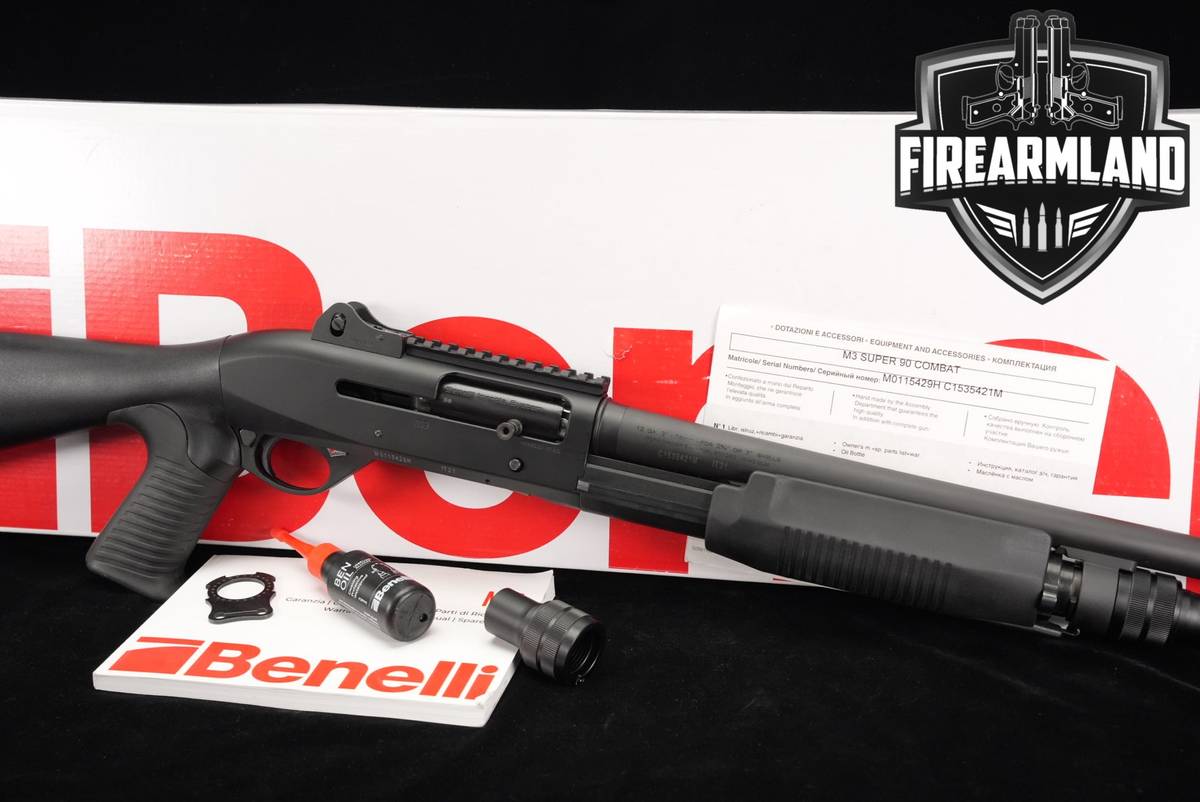 Benelli M3 Tactical 12-Gauge 18.5" M 3 GG&G RAIL +ORIG BOX