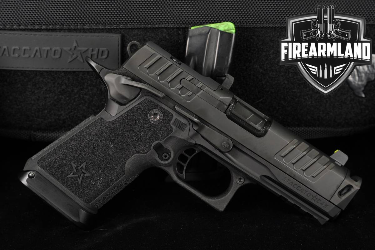 Staccato C4X HD 9mm Optics-Ready 4" STI C-4X 1911 2011 +6 MAGS & ORIG CASE