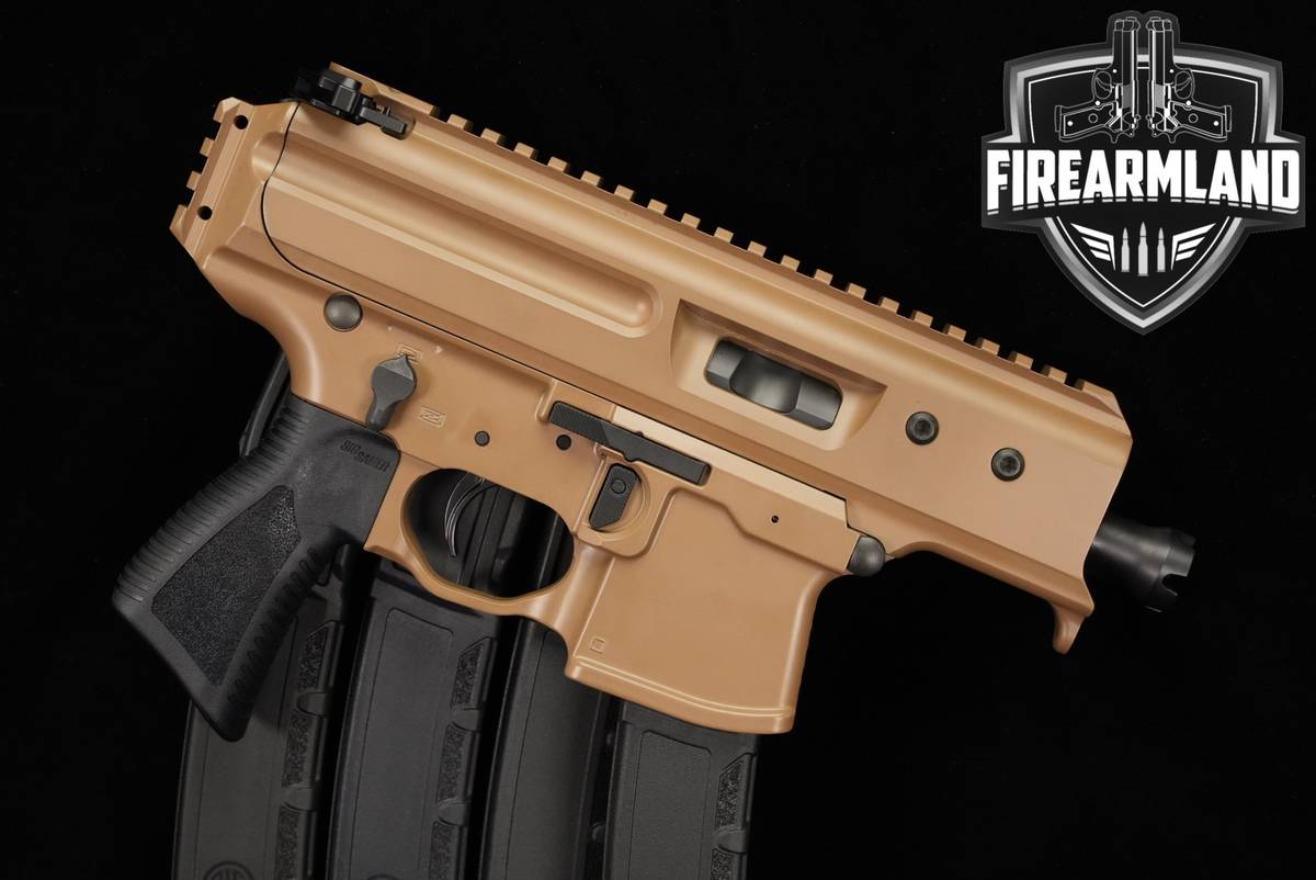 Sig Sauer MPX Copperhead 9mm 3.5" Coyote Tan Cerakote +4 MAGS