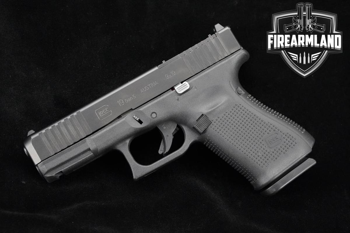 Glock 19 Gen5 MOS 9mm Glock G19 Gen-5 +2 MAGS