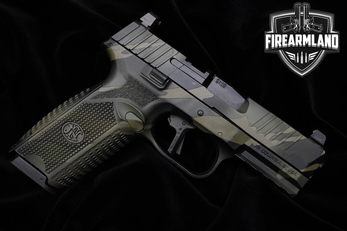 FN Herstal (FNH) 509 9mm 4" CAMO Pistol +3 MAGS & HOLSTER
