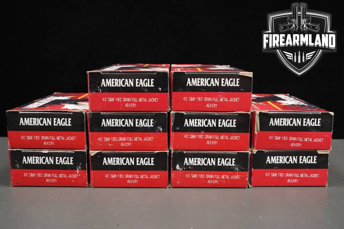 40 S&W Ammo 40-S&W Ammunition 500 ROUNDS