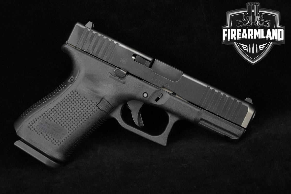 Glock 19 Gen5 Compact 9mm 4" BBL Glock-19 G19 G-19 Gen-5 +3 MAG & ORIG CASE