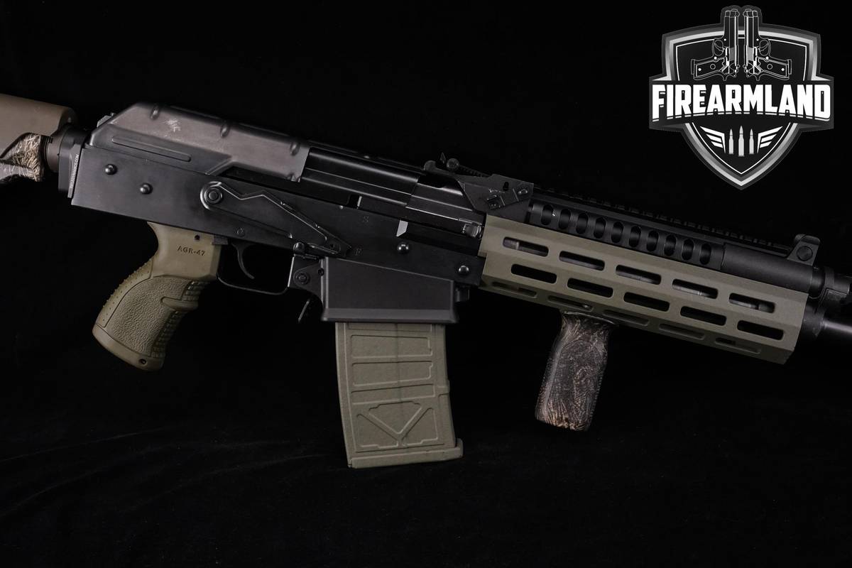 JTS M12AK T1 12-Gauge AKM AK 18.7 Black & Camo +3 MAGS & ORIG BOX