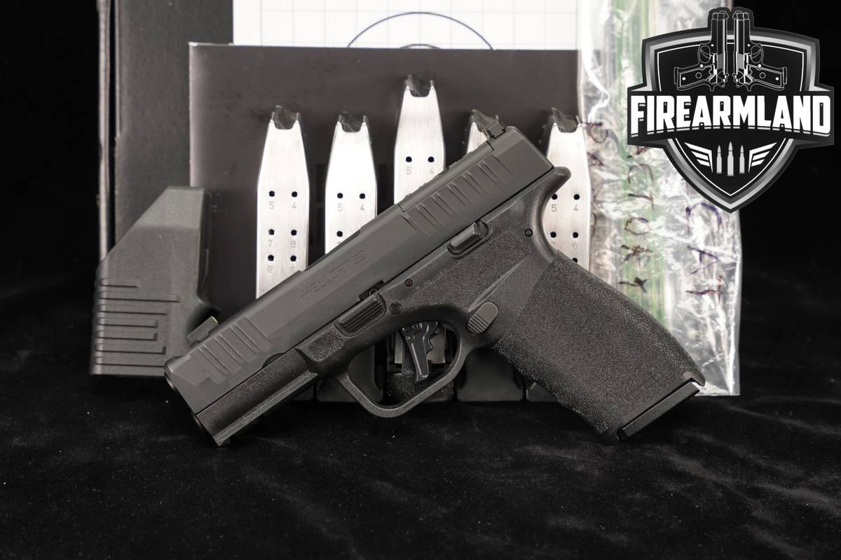 Springfield Armory Hellcat Pro COMP OSP 9mm FLAT TRIGGER +6 MAGS & ORIG BOX
