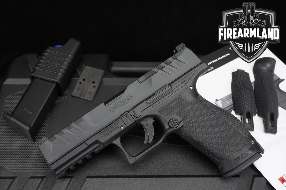 Walther PDP Full Size OR 4.5 9mm Optic-Ready +2 MAGS & ORIG CASE