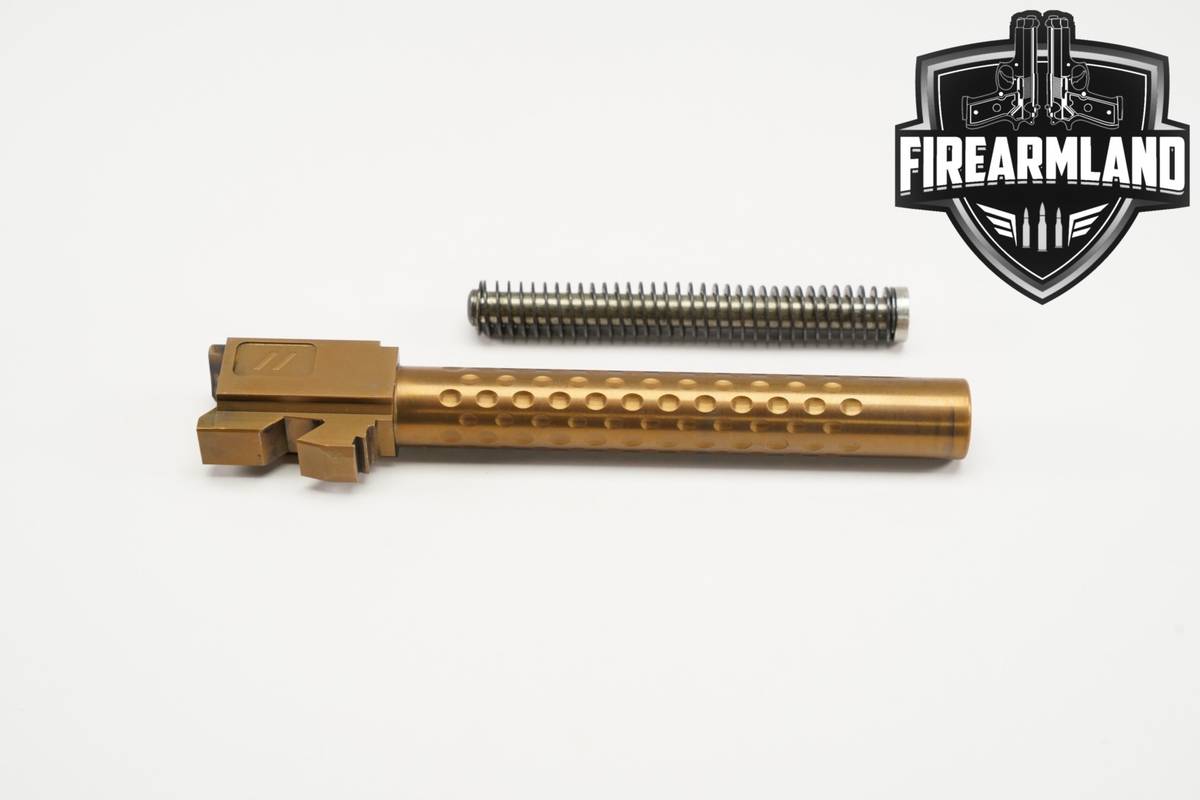 ZEV G34 PVD Bronze Optimized Match 5.31" Barrel Gen 1-4 9mm Luger Glock 34