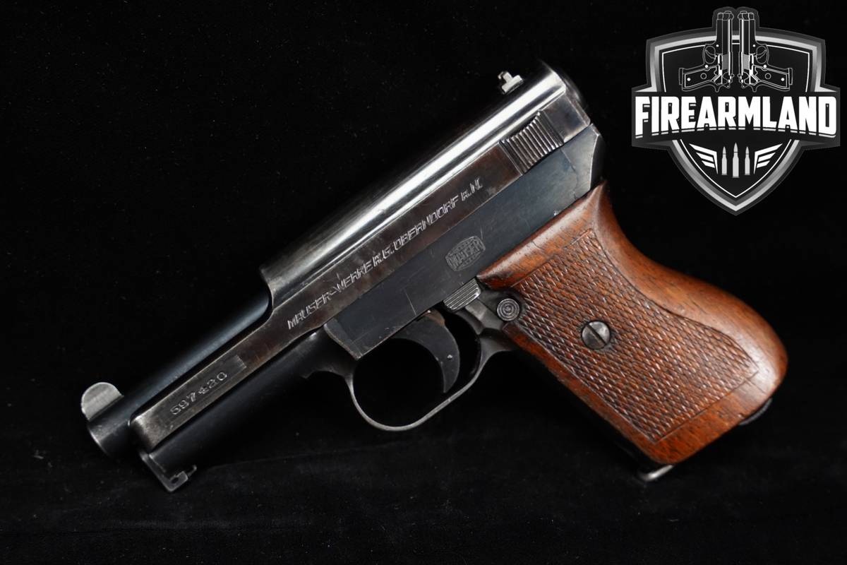 COLLECTOR WWII 1940 Mauser Model 1934 32 ACP 3.4" Blued WW2