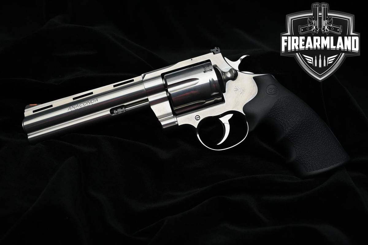 2021 Colt Anaconda 44 Magnum 6" Stainless Revolver Vent Rib +ORIG CASE
