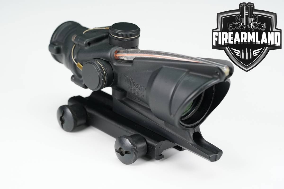Trijicon ACOG 4x32mm Red Chevron Reticle Scope TA31 TA-31