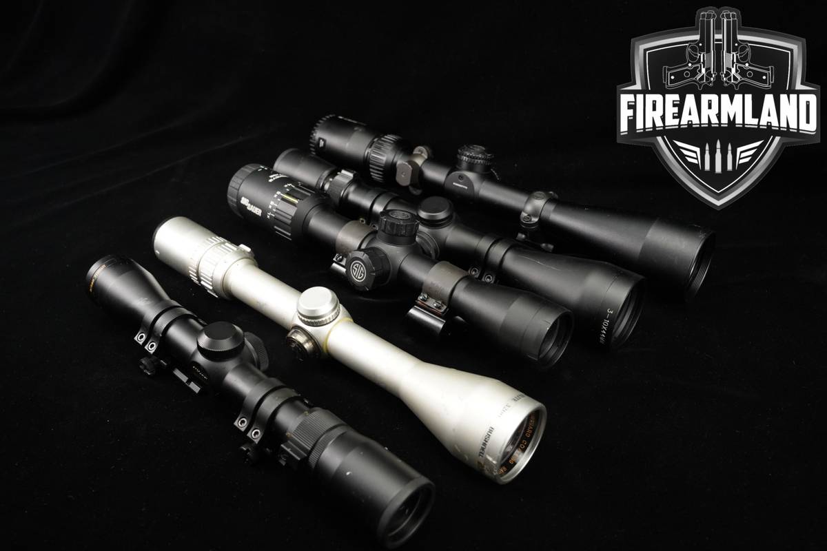 FIVE SCOPE LOT 5 Pack Whiskey3 Weaver Vortex Bushnell Nikon Scopes