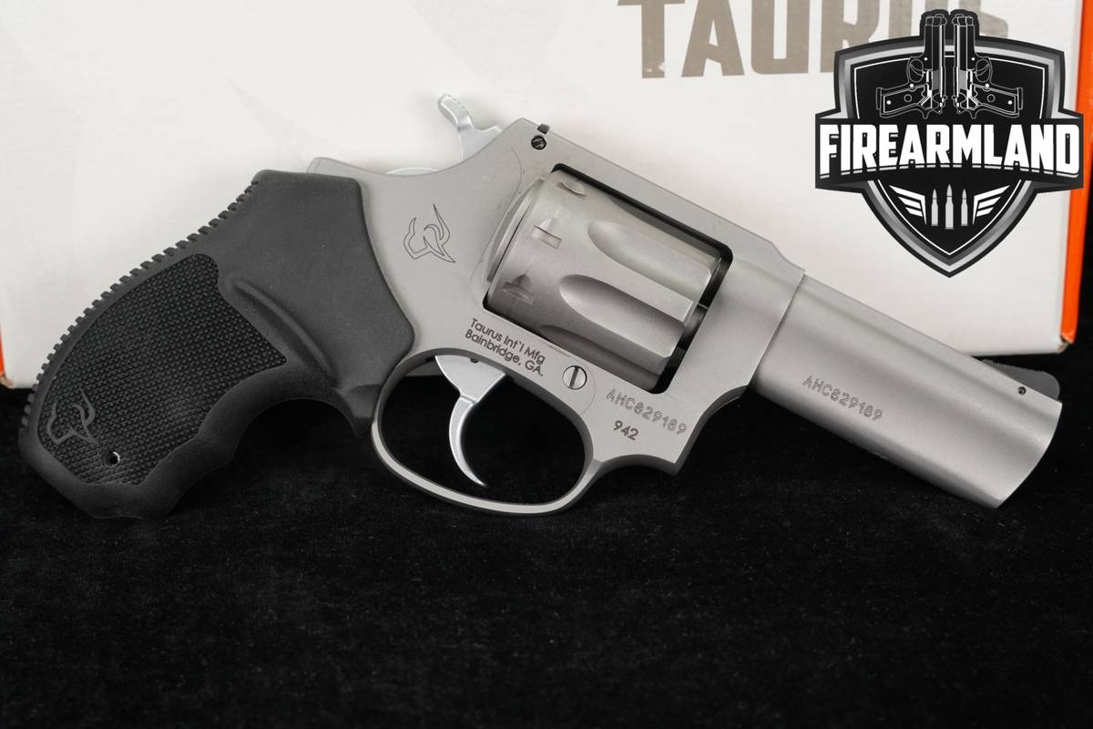Taurus 942 22LR 3" Stainless Slab-Sided Barrel +ORIG BOX