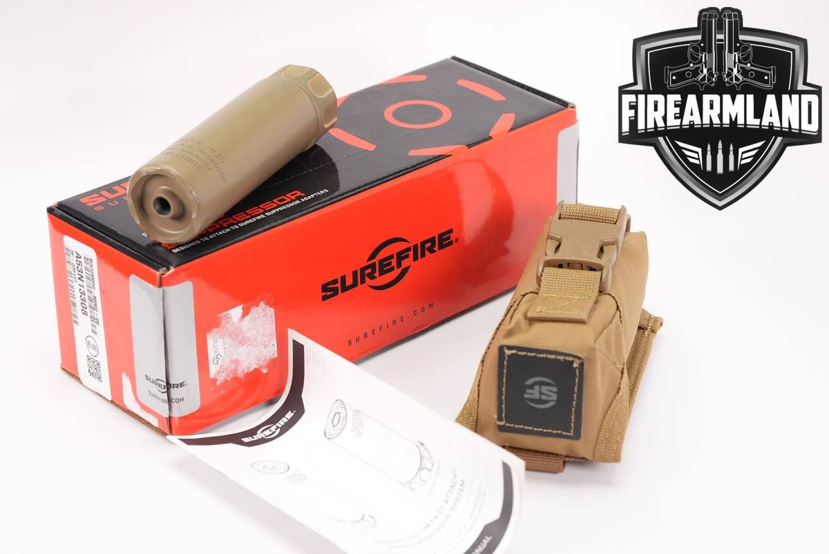 SureFire SOCOM556-MINI2 5.56mm NATO 5" Suppressor Silencer +ORIG BOX