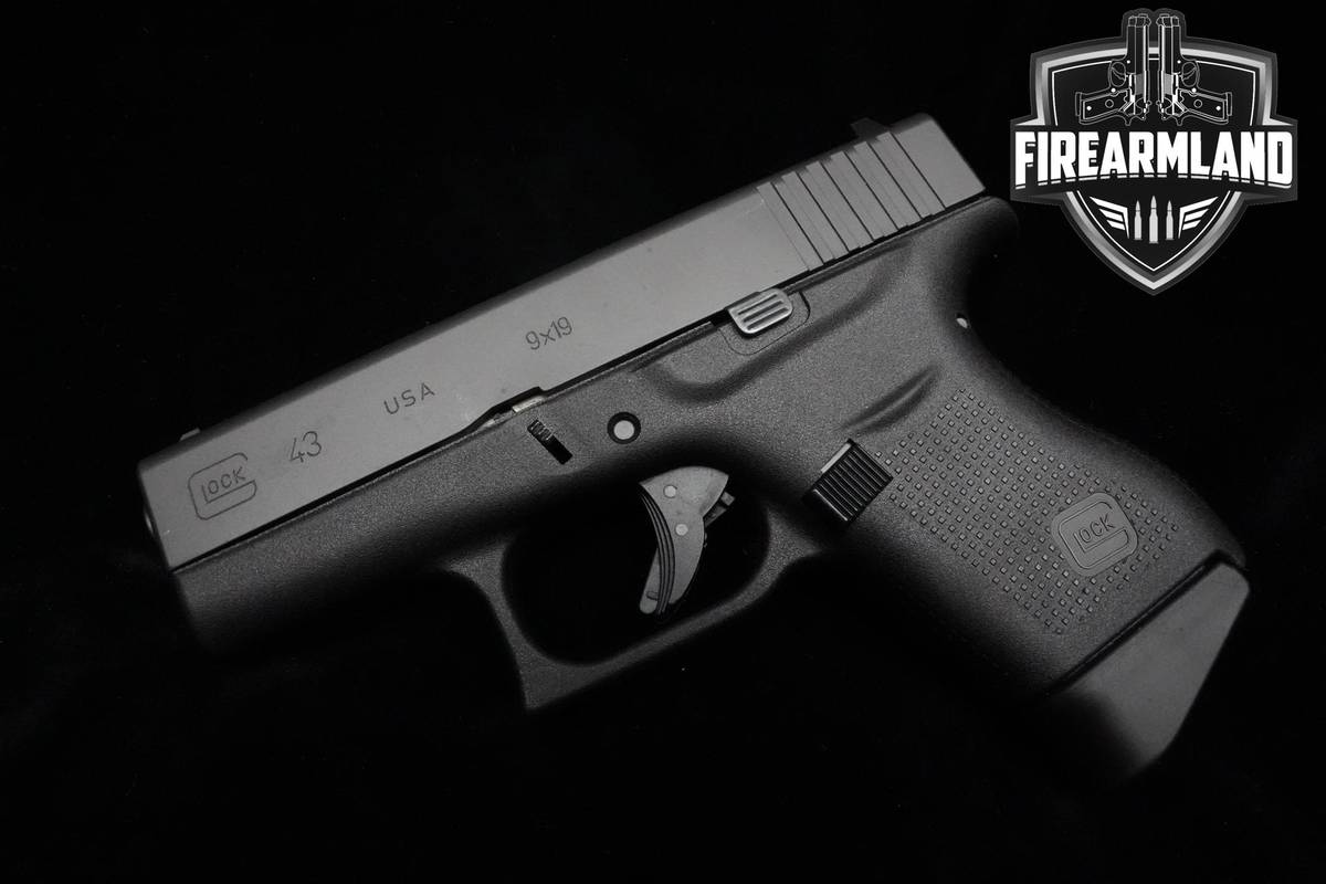 Glock 43 9mm 3.41" Glock G43 G-43 +2 MAGS & ORIG CASE