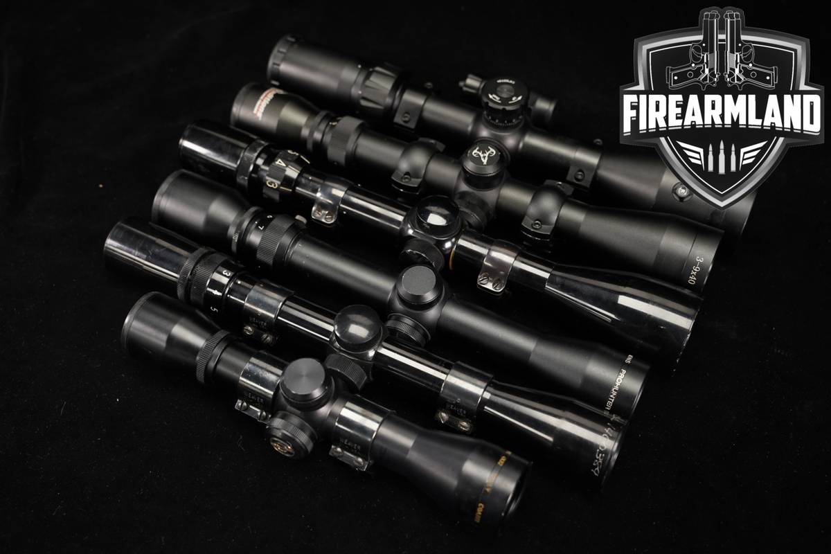 SIX SCOPE LOT 6 Pack Simmons Bushnell Traditions VISM Riflescope Scopes