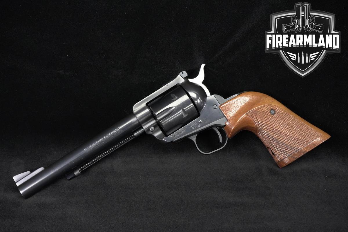 1968 Ruger Blackhawk Old Model Three-Screw 357 Magnum 6.5" Blued Revolver