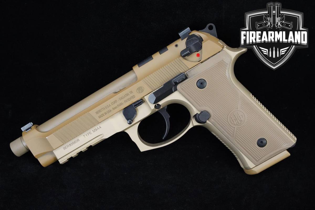 Beretta M9A4 Full Size 9mm 5.1" Threaded FDE Beretta-M9A4 M9-A4 +ORIG CASE