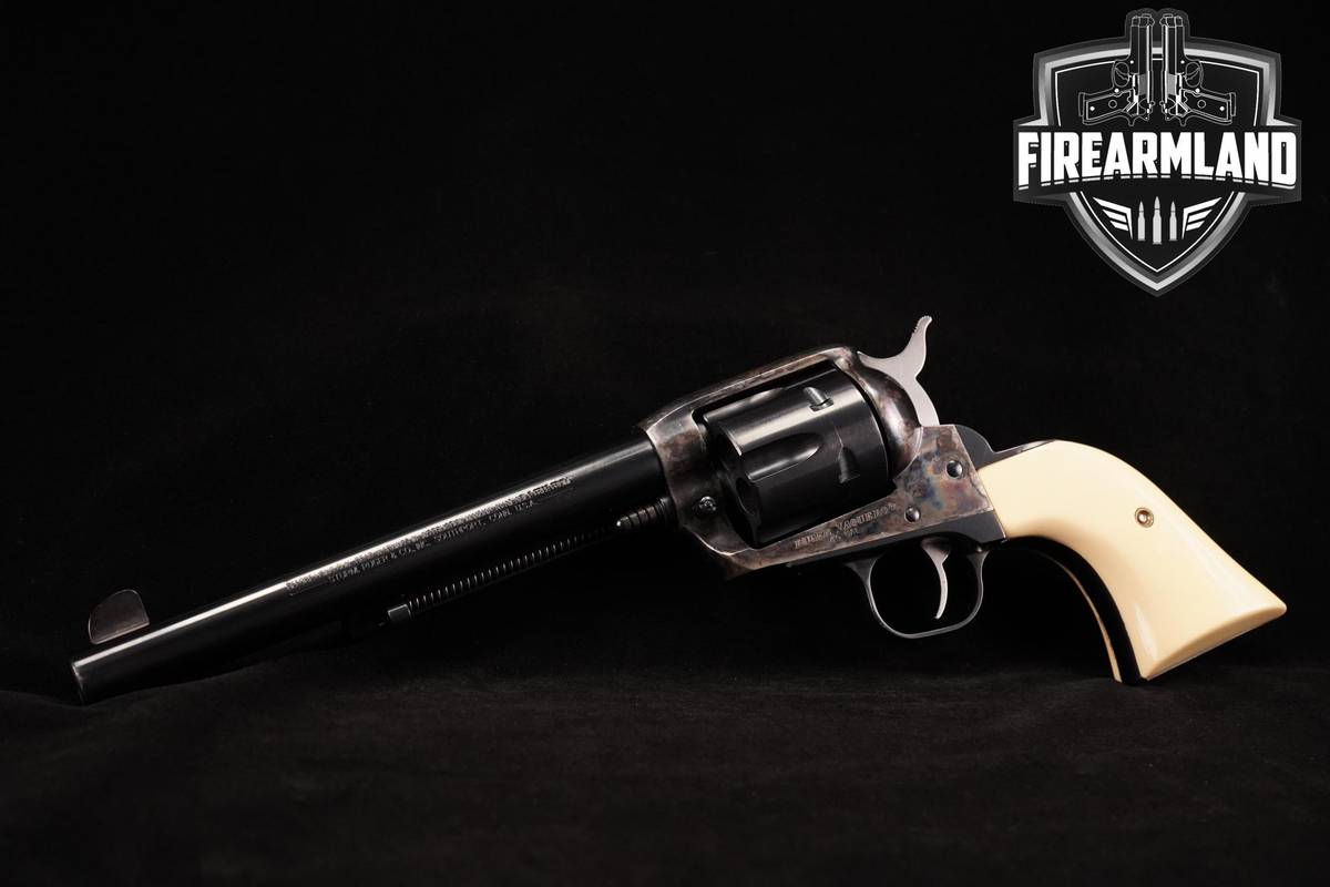 2002 Ruger Vaquero Old Model 45 Colt 7.5" Case Hardened SAA Vaquero