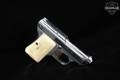 1959 Beretta 418 .25 ACP (6.35mm) Nickel in Fair Condition Image 2