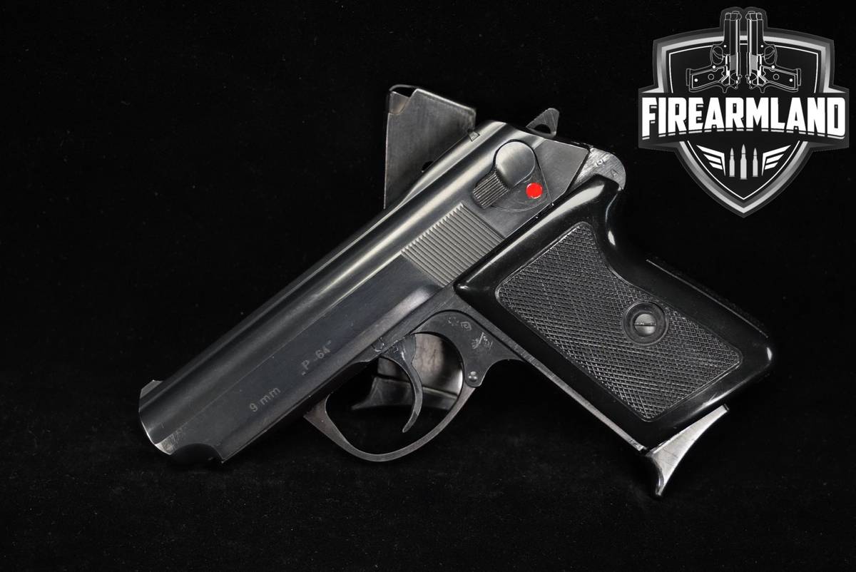 1974 Radom P-64 9x18mm Makarov 3.3" Blued P64 Factory 11 DA/SA +2 MAGS