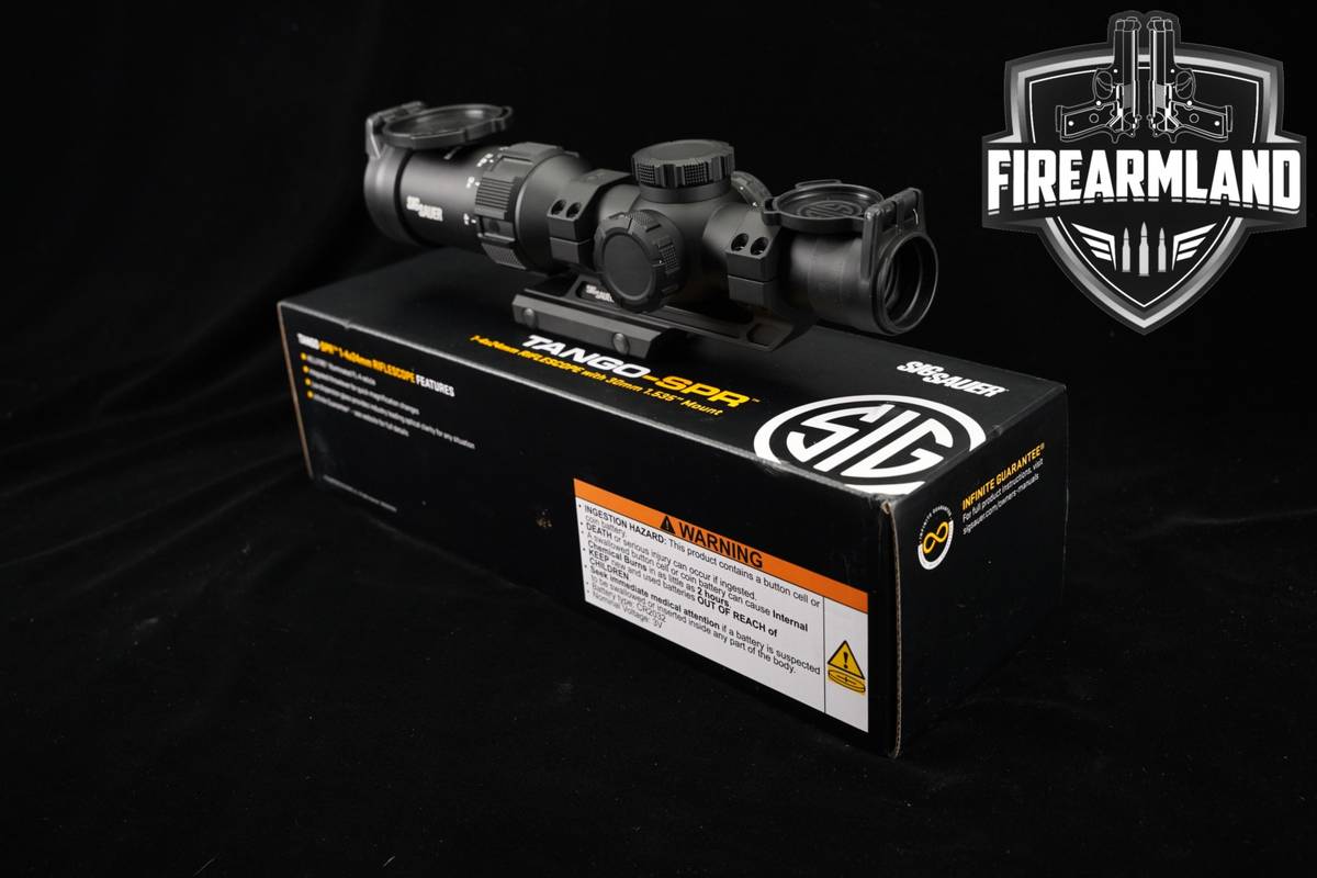 Sig Sauer Tango-SPR 1-4x24mm 30mm Tube LPVO Illuminated SFP Scope +ORIG BOX