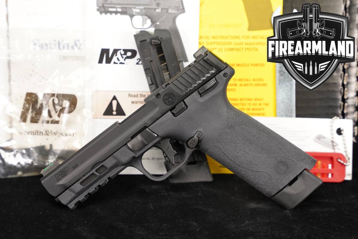 Smith & Wesson M&P 22X TS TB 22LR Optics-Ready S&W M&P22X +2 MAGS, ORIG BOX