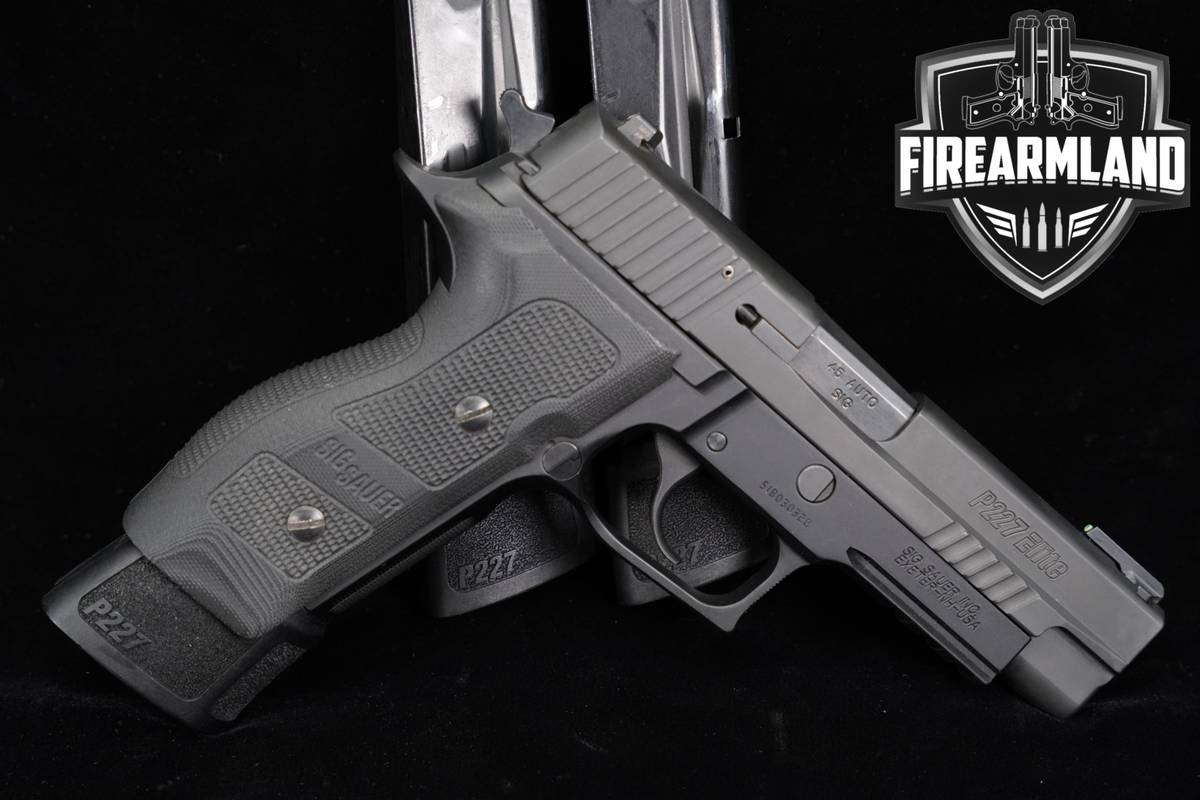 DISCONTINUED Sig Sauer P227 Elite 45 ACP 4.4" P-227 Tactical +3 MAGS
