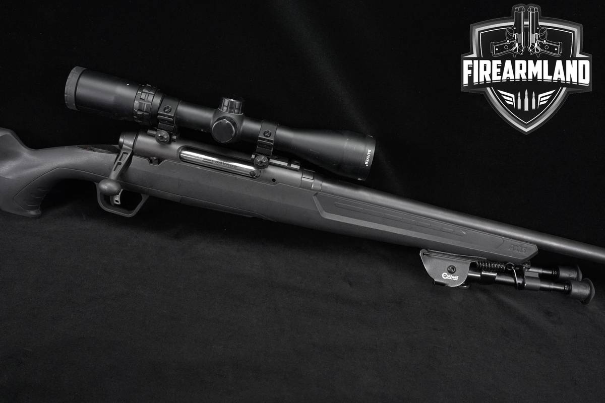 Savage Arms AXIS 308 Winchester 22" Matte Blued +OPTIC & BIPOD