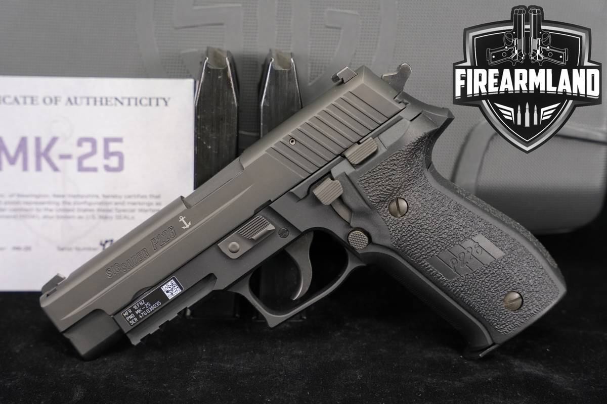 Sig Sauer P226 MK25 9mm 4.4 P 226 MK MARK 25 +3 MAGS & ORIG CASE