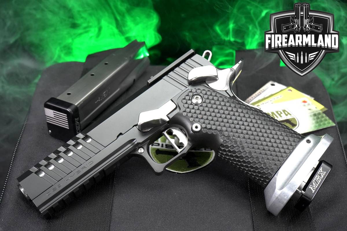MasterPiece Arms MPA DS9 Hybrid 9mm 1911 5" Stainless 2011 +2MAGS & OG CASE