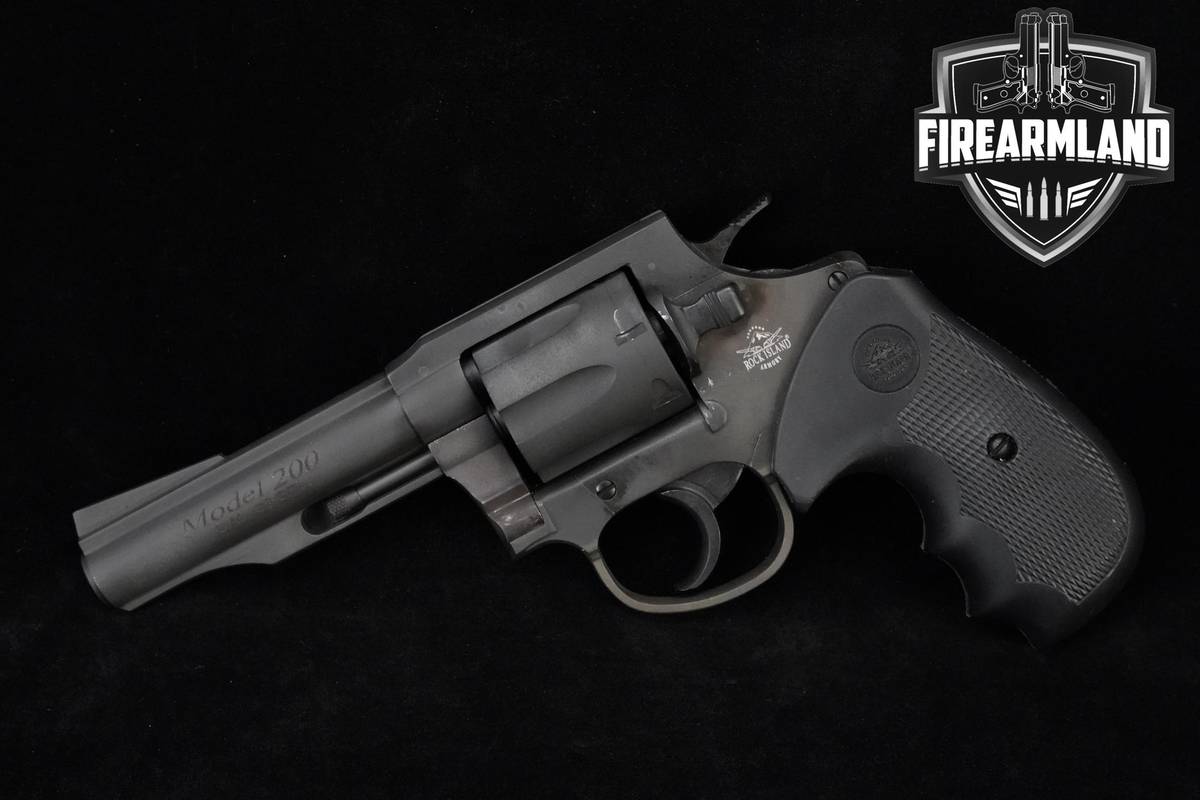 Rock Island Armory (RIA) M200 38 Special 4" Black Parkerized DA/SA RIA M200