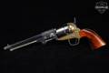 Armi San Marco Model 1851 Navy Deluxe Engraved Brass Frame .44 Blued & Brass in Very Good Condition Image 4