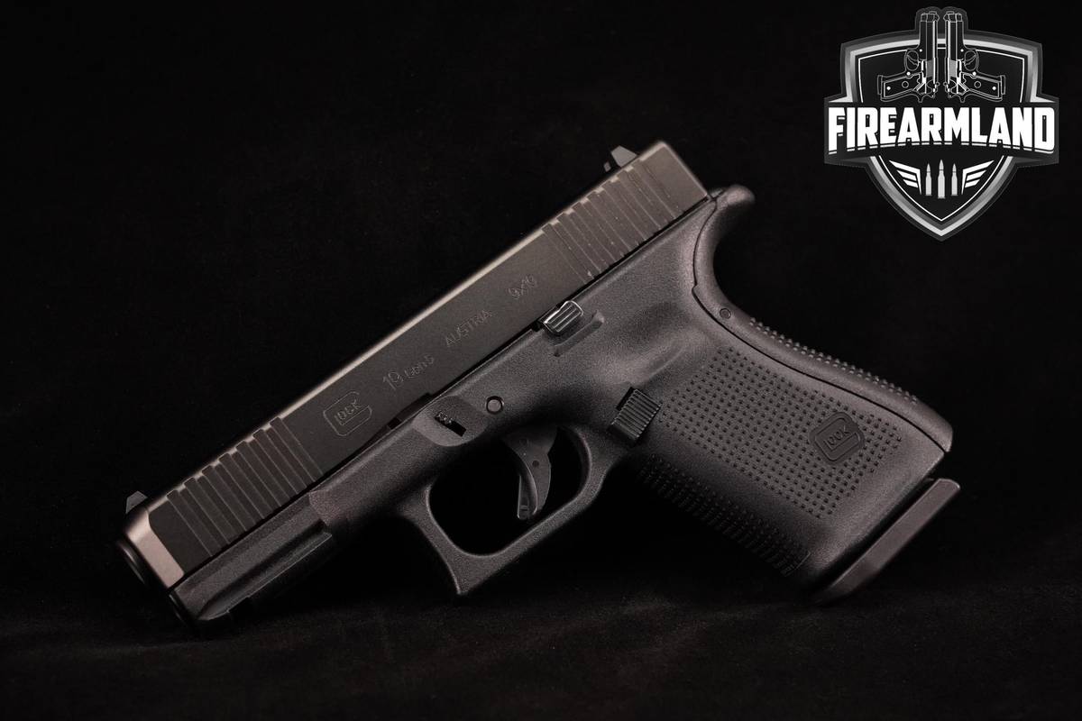 Glock 19 Gen 5 G19 Compact 9mm 4" Glock-19 G-19 Gen-5 +3 MAGS & ORIG CASE