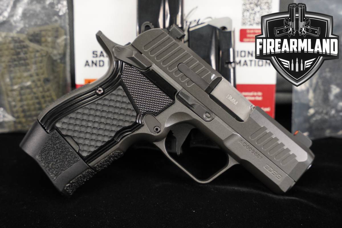 Kimber CDS9 9mm 3" Dark Gray CDS-9 +THREE MAGS, ORIG BOX, EXTRAS