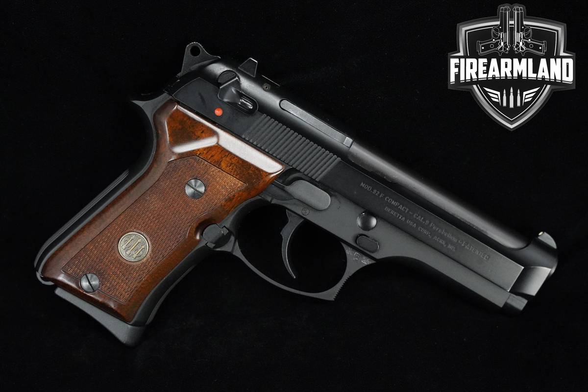 1989 Beretta 92F Compact 9mm 4.2" BBL DA/SA Beretta-92F-Compact +ORIG BOX