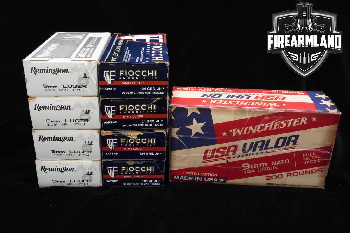 9mm Ammo 9mm-Luger Ammo 600 ROUNDS