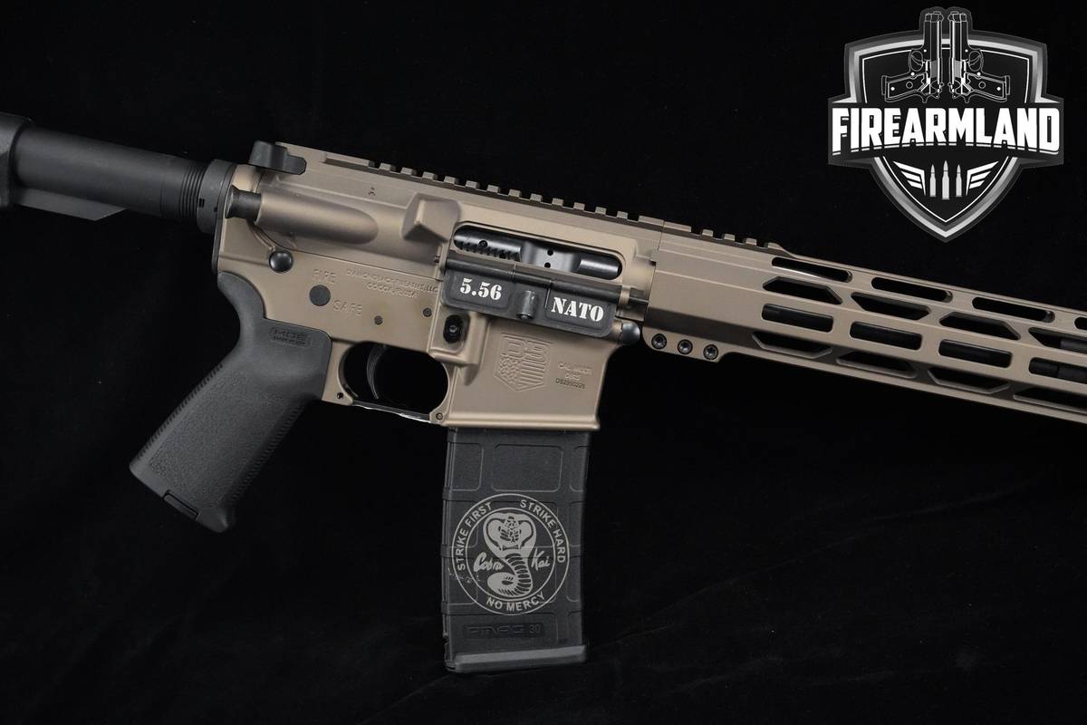 Diamondback DB15 Carbon Series 5.56 NATO AR-15 AR15 FDE Cobra Kai +2 MAGS