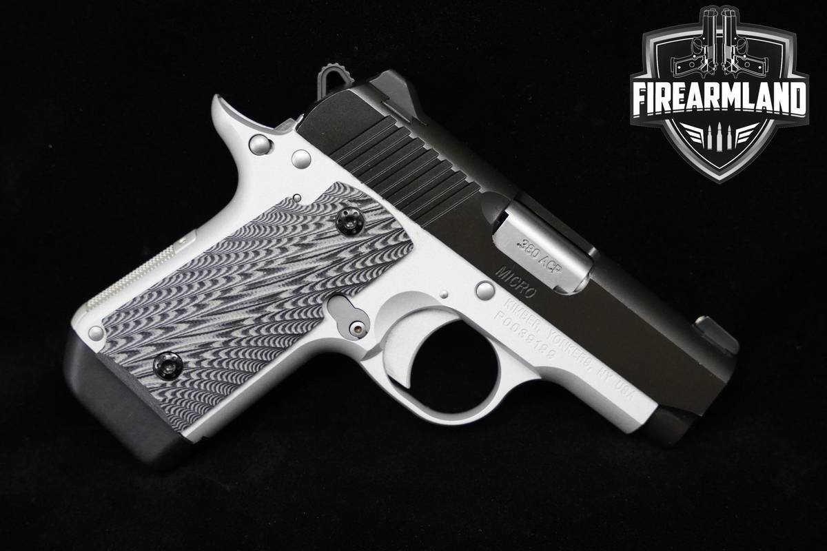 Kimber Micro 380 ACP 1911 Two-Tone Kimber 1911 +2 MAGS & ORIG BOX