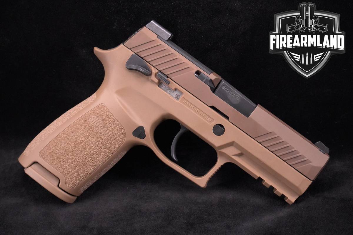 Sig Sauer P320 M18 9mm 1911 3.9" Coyote PVD P 320 M 18 +3 MAGS