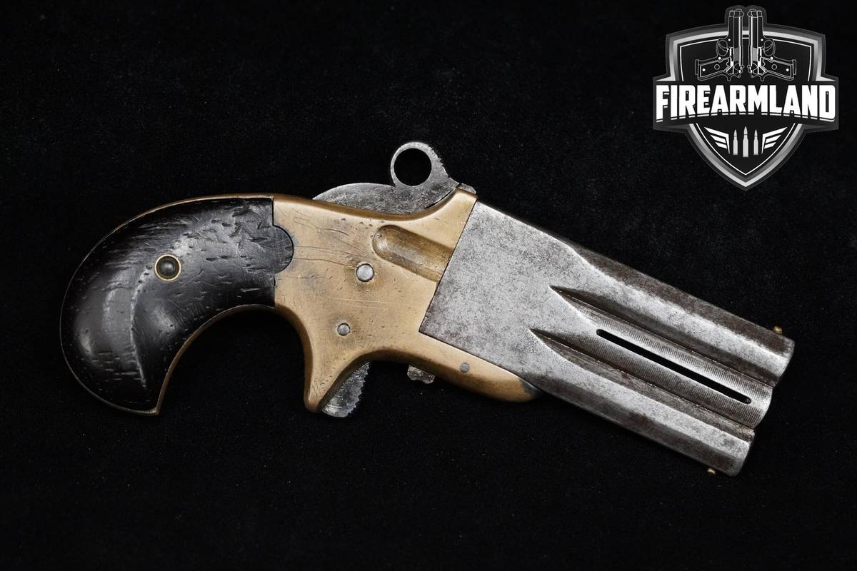 ONE-OF-3000 Frank Wesson First Type Watch Fob Superposed Derringer 22-Short