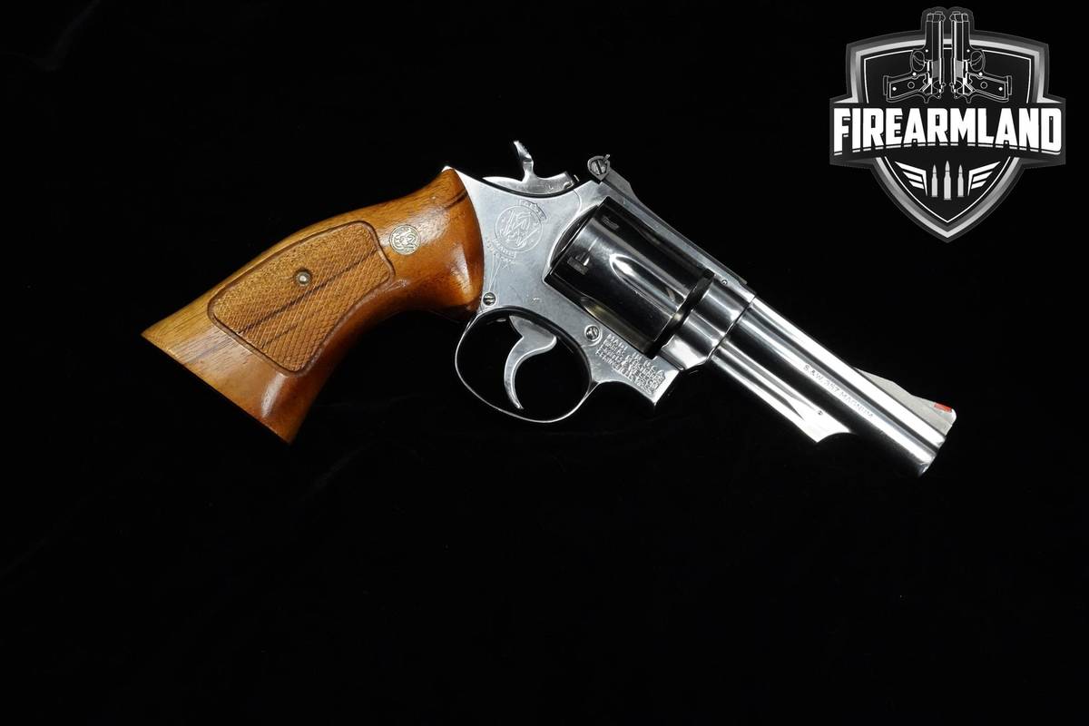 1975 Smith & Wesson S&W Model 66 Combat Magnum Stainless 357 Magnum 4" 66