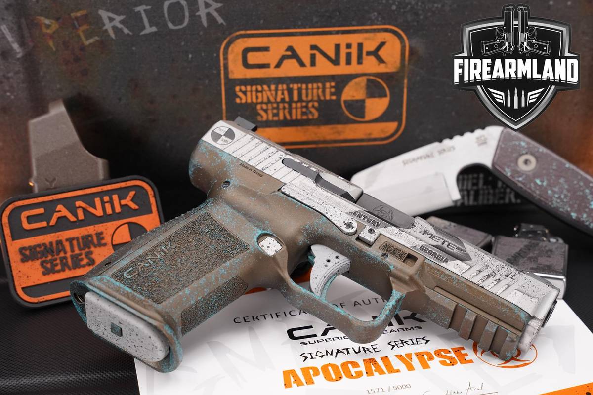 APOCALYPSE! Canik METE SF Signature Series 9mm 4.19" TP9 FULL KIT w/ CASE!