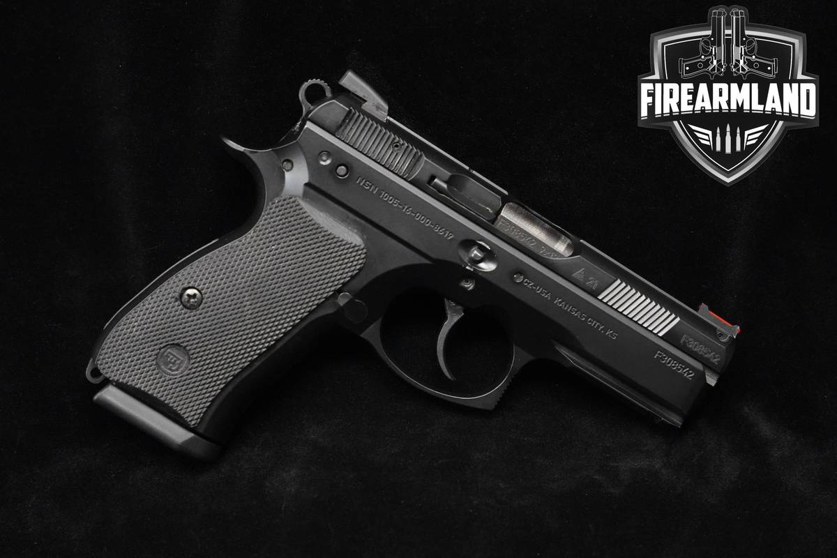 CZ 75 P-01 Compact 9mm 3.5" CZ-75 P-01 CZ75 P01 DA/SA +ORIG CASE & HOLSTER