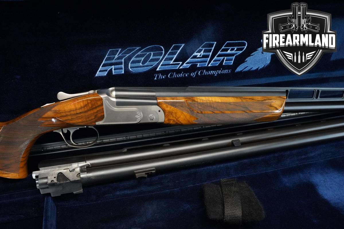 COMPETITION Kolar Max Trap Combo 12-Gauge 32" Nickel Finish Kolar AmeriCase