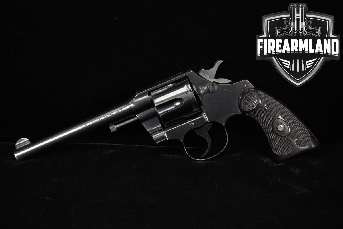 1910 Colt Army Special 32-20 Win 6" Blued DA/SA Pre‑WWI E‑Frame