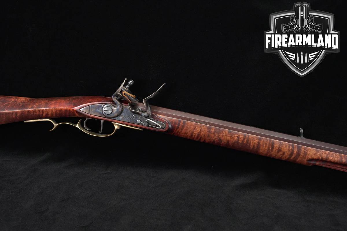 LIMITED Hatfield Kentucky Rifle Full-Stock Flintlock .50 39" Curly Maple