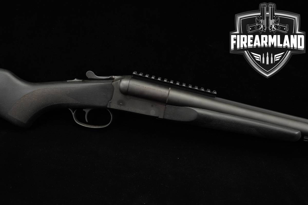 E R Amantino Coach Gun Double Defense ST 12-Gauge ER 20" STOEGER +LIGHT