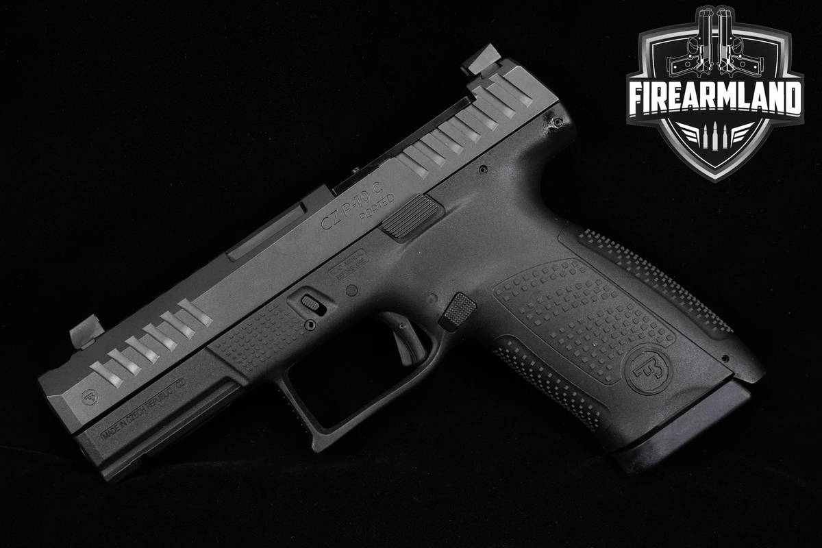CZ P-10 C OR Ported 9mm 4.02" P10C P10 Optic-Ready +2 MAGS & ORIG CASE
