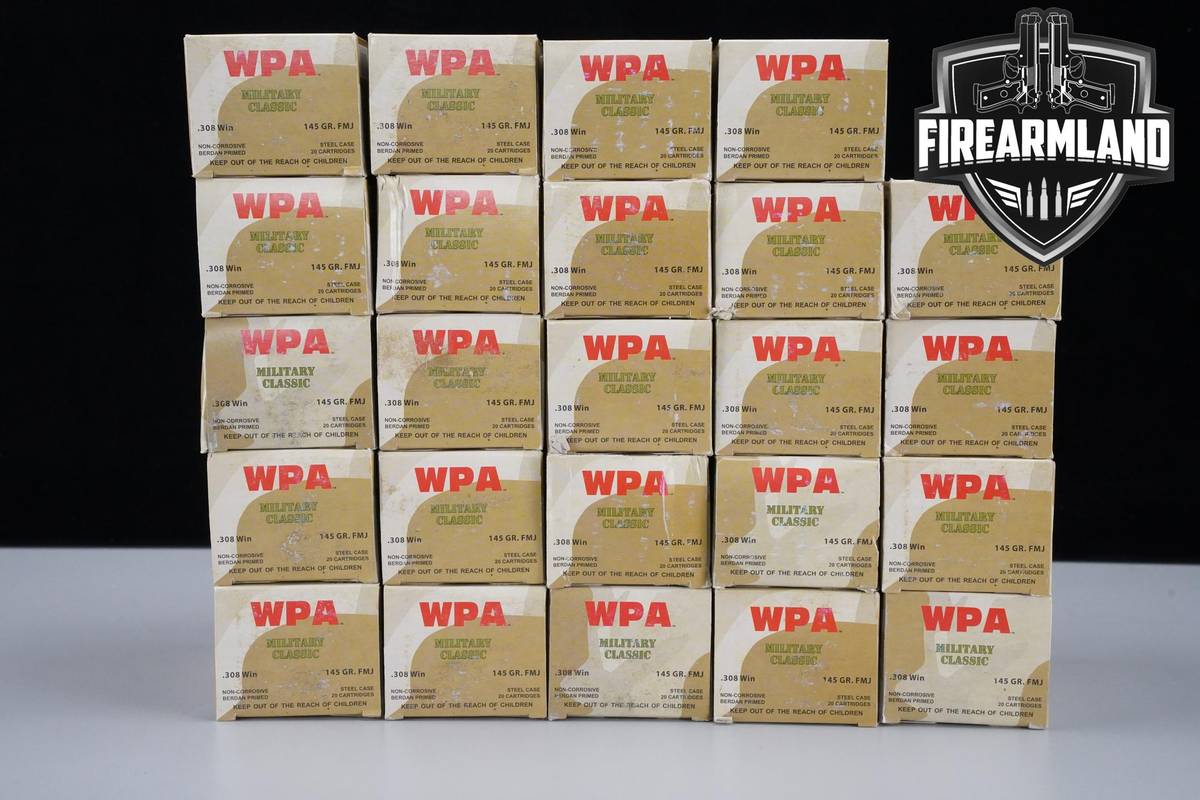 500 RDS! 308 Winchester Win Ammo